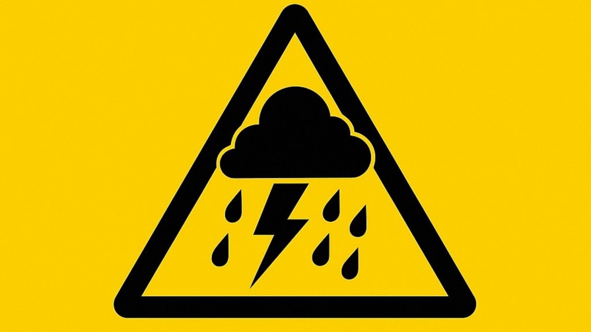 aviso amarillo lluvias